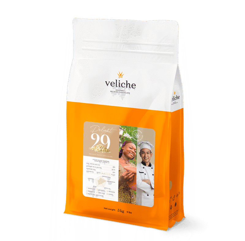 Chocolate White DELIGHT 29%  
شوكولا كفرتور بيضاء 29 % 