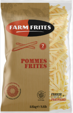  Farm Frites Potato fries 7*7 - 10 kg 