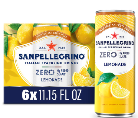 San Pellegrino Sparkling Drink with Lemon Concentrate
