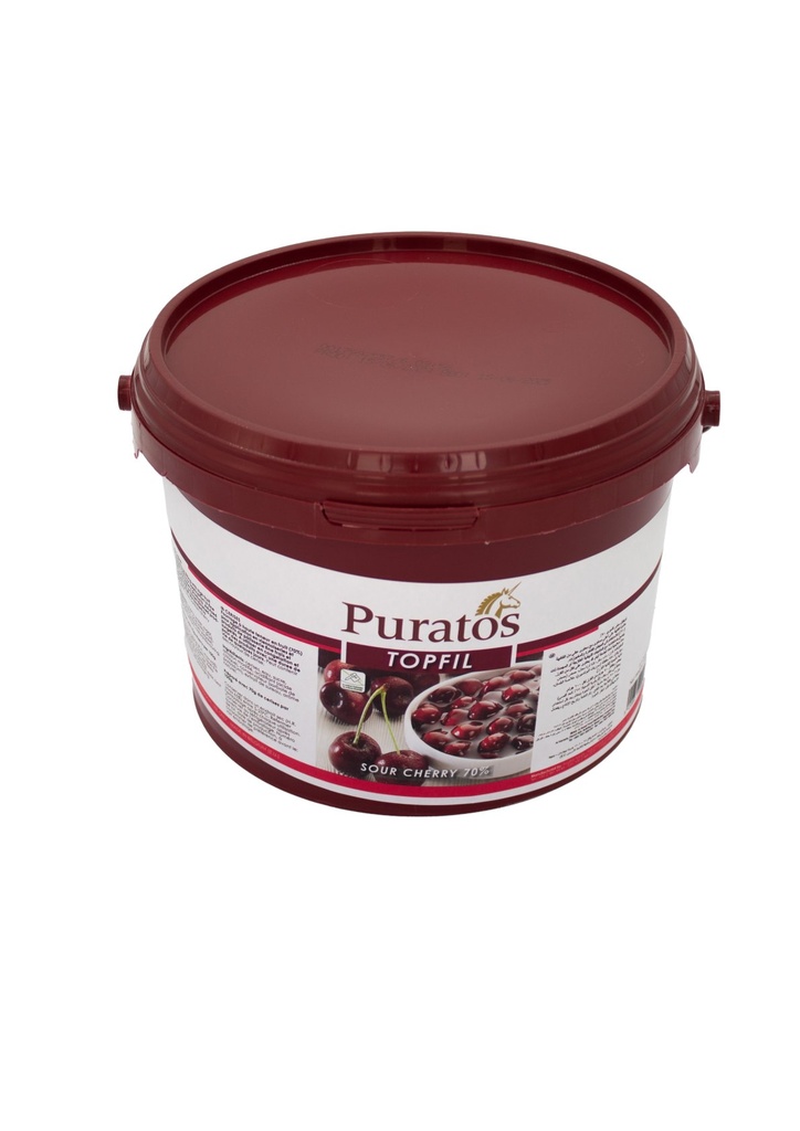  Filling Topfil Sour Cherry  70% Fruit Puratos 5KG