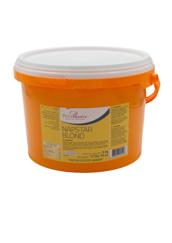 Apricot Napstar Blond - Apricot hote glaze Paris France 8KG