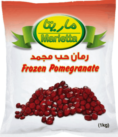 Frozen Pomegranate Seeds Marita   8 kg