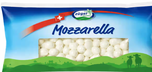 Cheese Cherry Mozzarella Balls Swiss125 grams * 500