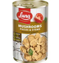 Mushrooms Sliced  400 g × 24