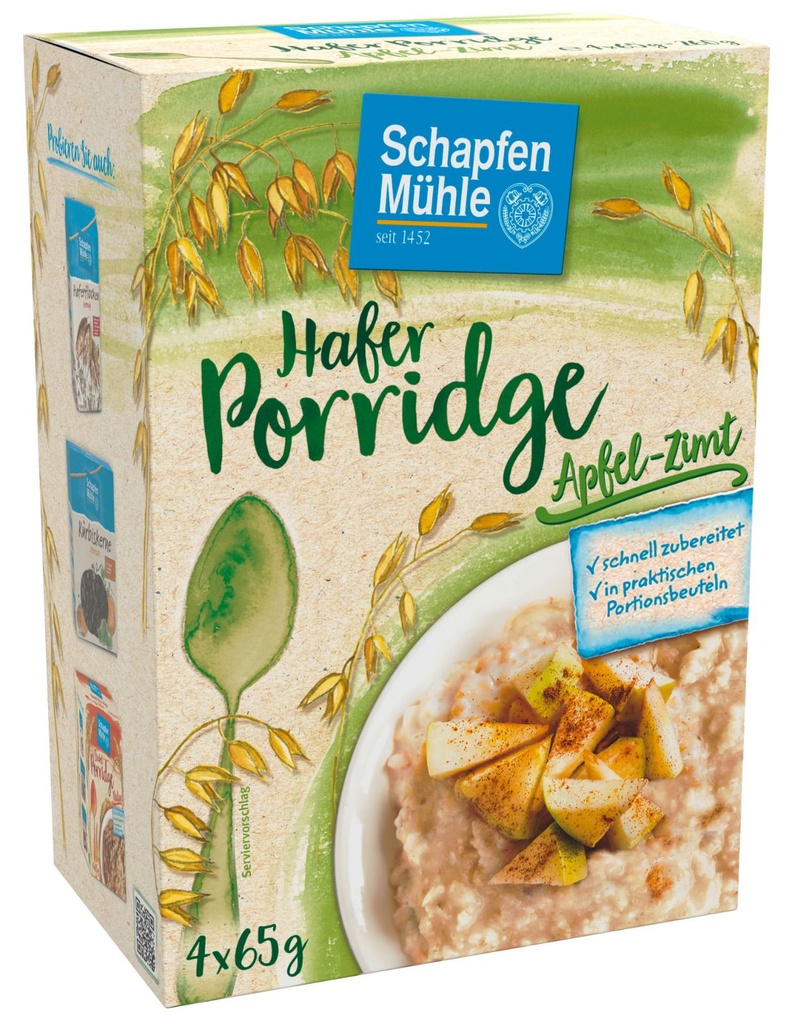 Porridge Apple and Cinamon Flavour 