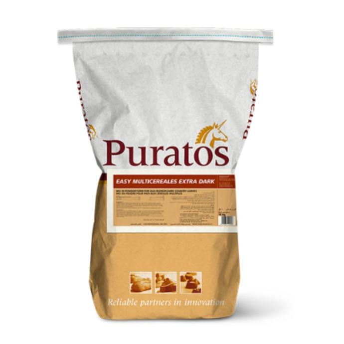 Multicereal Extra Dark Flour Puratos 15Kg