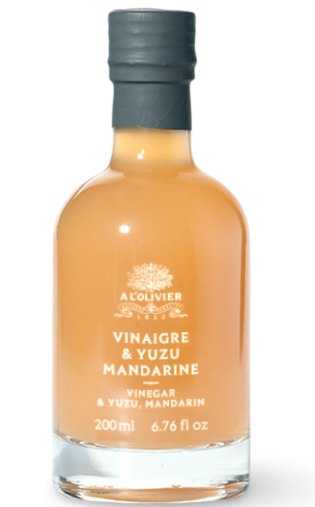    Vinegar With Yuzu Juice & Mandarin  A L'Olivier- 200ml