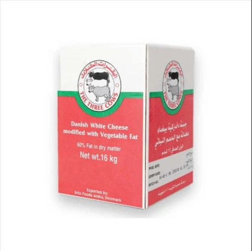 [DR/50106] WHITE CHEESE (3COWS) 1*16 KGM
جبنة بيضاء (3 بقرات) 1*16 كيلوجرام