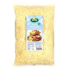 [DR/50107] MOZARILLA CHEESE SHREDED ARLA PRO (FS) IQF12 KG
جبنة موزاريلا مبشورة آرلا برو (FS) IQF 6*2 كجم