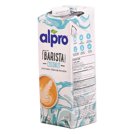 [DR/50128]  Alpro Barista Coconut Milk 1 L 
حليب صويا باريستا برو 1 لتر