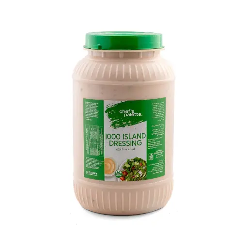 [CN/80126] Chef's Palette 1000 Island Dressing– Box Of 4 Pieces 3.78 L 
ساوزند ايلاند دريسينج