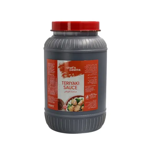 [CN/80128] Chef's Palette Teriyaki Sauce – Box Of 4 Pieces    3.78 Ltr
ترياكي صوص