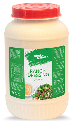 [CN/80129] Chef's Palette Ranch Dressing – Box Of 4 Pieces 3.78 Ltr
رانش دريسينج