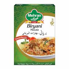 [SD/90106] Mehran Biryani Powder 55g
مسحوق برياني مهران 55 غ