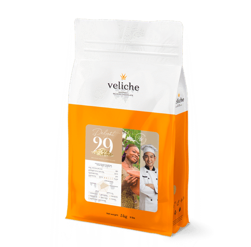 [PS/20129] Chocolate White DELIGHT 29%  
شوكولا كفرتور بيضاء 29 % 