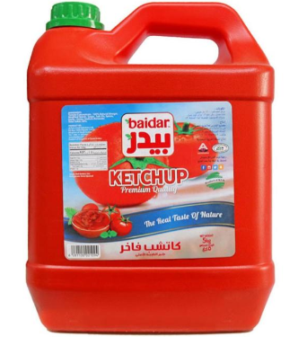 [CN/80112] Tomato Ketchup Baider 5 kg Gallon