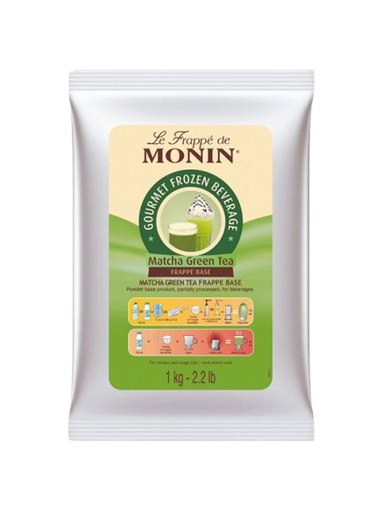 [PS/20190]  Monin Matcha Green Tea Frappe – Box Of 6 Pcs – 1 kg For Bag
مونين مسحوق باودر شاي الماتشا الاخضر