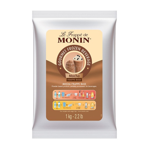 [PS/20191] Monin Frappe Mocha ,Coffee Powder1 kg bag
مونين مسحوق باودر قهوة الموكا 