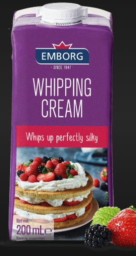 [DR/50148]  Whipping  Cream EMBORG  35.1% -1LTRX12