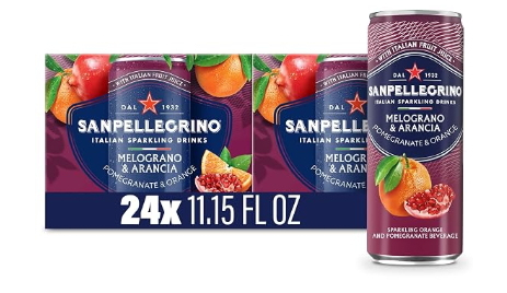 [DJ/90111] San Pellegrino sparkling drink with red orange concentrate 