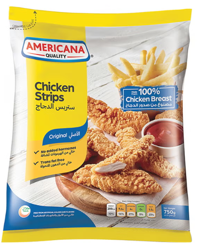 [MT/601200] Americana Chicken Strips 1 kg × 10